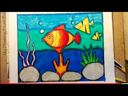 See more ideas about easy drawings, mermaid drawings, under the sea. Simple Drawings For Kids Kids Art Easy Underwater Scene Drawing Youtube