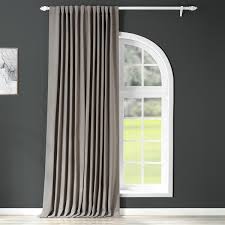 Curtain 100% blackout curtains 108 inches long with 52x108 inch grayish white. Exclusive Fabrics Extra Wide Thermal Blackout 108 Inch Curtain Panel 100 X 108 On Sale Overstock 9315580