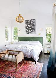 Sharing a room with baby can be challenging. 26 Ideas To Make A Nursery Work In A Master Bedroom Digsdigs