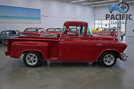 Image result for Medium Red 1955 Truck