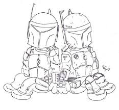 Lego Jango Fett Coloring Pages