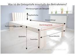Einen großteil unserer zeit verbringen wir schlafend im bett. Was Ist Die Einlegetiefe Innerhalb Des Bettrahmens E Lexikon Alles Zum Schlafen