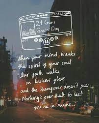 21 Guns Green Day Green Day Lyrics Songs Lyrics Tumblr Green Day