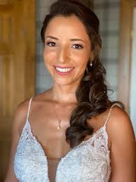 Did some glowy goddess makeup for our bride Nitzy today at The Mountain Top  Inn & Resort. Hair by April at Splendid Chaos Full Service Salon