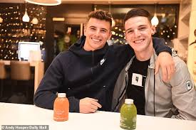 Michigan's ambry thomas was selected with the no. England Declan Rice Left Jealous After Best Pal Mason Mount S Picture With Ben Chilwell Daily Mail Online