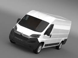 Citroen Relay Van L4h2 2015 3d Model Ad Van Relay Citroen Model Citroen Relay Citroen Jumper Peugeot
