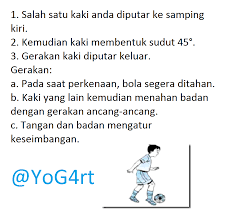 Jelaskan cara menggiring bola permainan sepak bola. Bagaimana Cara Menahan Bola Dengan Kaki Bagian Dalam Brainly Co Id