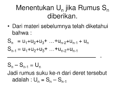Seperti telah dibahas sebelumnya, deret adalah bentuk. Barisan Dan Deret Tujuan Yang Akan Dicapai Adalah Siswa Mampu Ppt Download