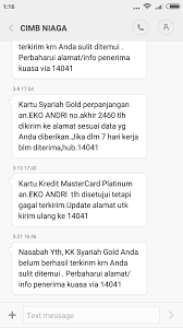 Pengajuan aplikasi online kartu kredit cimb niaga. Pengiriman Kartu Kredit Cimb Niaga Yang Tidak Pernah Sampai Media Konsumen