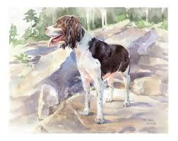 Dog Portrait Painting Pet Portrait Custom Pet With Flower Etsy In 2020 Watercolor Pet Portraits Custom Pet Portraits Custom Portrait Painting