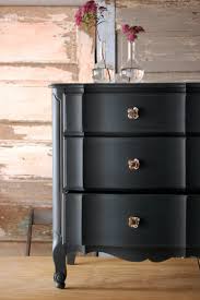 Pin By Julianne Mckenna On Painted Furniture Inspiration Black Painted Furniture Refurbished Furniture Redo Furniture