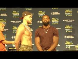 Things got well and out of hand at today's press conference for sunday's jake paul vs. Mcl0knpw3ejdim