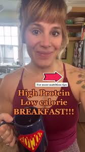 High Protein Low Calorie Breakfast Recipe