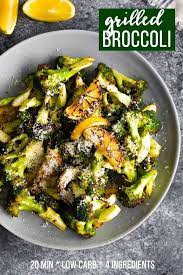 Grilled Broccoli With Lemon Parmesan Recipe Grilled Broccoli Summer Grilling Recipes Recipes