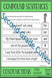 Compound Sentences Activities With Coordinating Conjunctions Sentence Activities Compound Sentences Coordinating Conjunctions