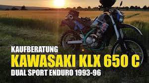 I speculated a while back that the klx300s was going to follow the klx300r, and here it is. Kawasaki Klx 650 C Dual Sport Enduro Die Gebrauchtfahrzeug Kaufberatung Used Bike Rewiew Youtube