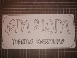 Creative Paper Cutz Wrestling Locker Sign Locker Signs