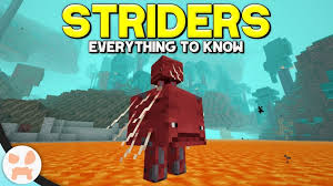 See the list below with all the new blocks. Strider Mob Minecraft Nether Update Concept Mod Minecraft Pe Bedrock Mods