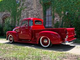 Image result for Red 1950 Truck