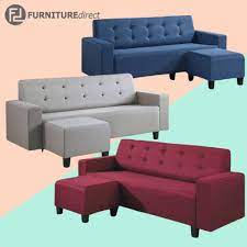 Meubelmurah.net adalah toko online furnitur mebel murah di makassar. Furniture Direct Alice 3 Seater Sofa L Shape Sofa Sofa Murah Sofa Kayu Deniz Light Grey New Pgmall