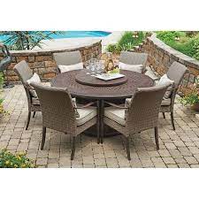 1 gas fire pit table. Member S Mark Fairbanks 8 Piece Fire Pit Dining Set Fire Pit Dining Set Outdoor Patio Furniture Sets Fire Pit Patio