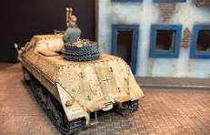 This is the Italeri Panzerwerfer 42 Maultier built as an ...
