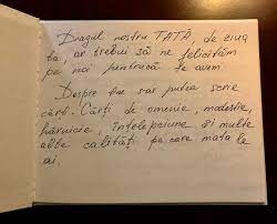 Trimiteti felicitari onomastice de ziua numelui familiei, prietenilor si tuturor partenerilor dumneavoastra. Mesajul EmoÈ›ionant Al Unei Moldovence Stabilite In Sua De Ziua TatÄƒlui Ei Ai Intors MunÈ›ii Pentru Noi Ea Md