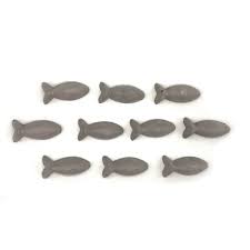 Weiterhin ist der kostenpunkt online fast immer günstiger. Beton Fische 10er Set Tischdeko Maritime Deko Kommunion Taufe