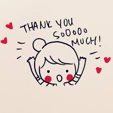 Thank You Soooo Much Heart Girl Draw Quote Thank You Images Thank You Quotes Be Yourself Quotes