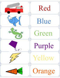Each flash card contains 9 full color illustrations and their corresponding words. Printable Color Flashcards