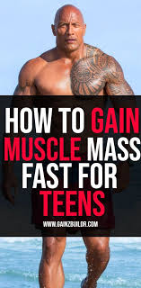 Learn How To Gain Muscle Mass And Weight Fast For Teens And Skinny Guys Even If You Ve Already Fa Build Muscle Mass Gain Muscle Weight Muscle Building Workouts