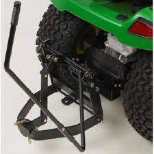 The battery in the tractor is not the original, it is a napa autoparts battery. John Deere Integral Hitch Lp31357