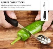Amazon.com: Hemoton 4Pcs Pepper Corer Core Deseeder Chili ...