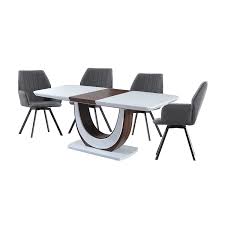 Allmodern devera glass dining table at wayfair. Modern Dining Table Set White Dining Table Set Extendable Dining Table Set Home Furniture Set Dining Set Dining Room Furniture Dining Room Set China Dining