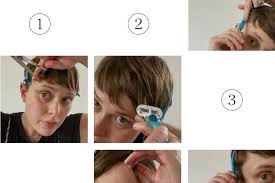 Oddly enough, short jagged bangs take easily to change. How To Cut Your Own Bangs The New York Times