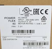 Inverter 22B-D4PON104 for A/B 22B D4P0N104 1.5KW 380V in box