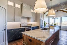 Not only is this style picking up momentum among interior design enthusiasts all over the world. Beautiful Kitchen With Floor To Ceiling Custom Built Cabinets Stock Photo Picture And Royalty Free Image Image 147537831
