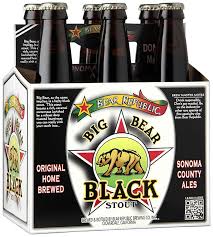 Bear Republic Big Bear Black Stout Glass Bottles Shop Beer Wine At H E B