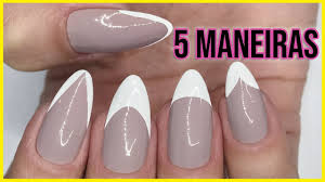 Instagram @cute.passion quer um toque minimalista e diferenciado, mas não sabe o que fazer? 5 Francesinhas Perfeitas Para Unhas Amendoadas Redondas French Nails Unhas Da Lala Youtube