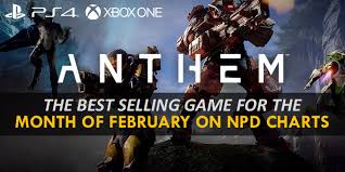 Anthem The Best Selling Game For The Month Of February On