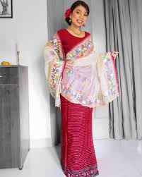 Traditional dresses images on pinterest. Wedding Guest Outfits Manipuri Handloom The Petite Damsel The Petite Damsel