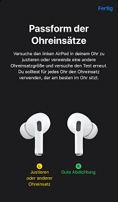 Nach langem zögern aufgrund guter kritiken in der fachpresse doch bestellt, und die airpods sind jeden cent wert: Airpods Pro Passen Einfach Nicht Apple Community