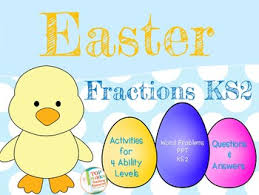 Past test papers are a good starting point for revising for the ks2 maths tests and we have just published the most recent papers. Easter Math Fraction Word Problems Worksheets Teaching Resources Tpt