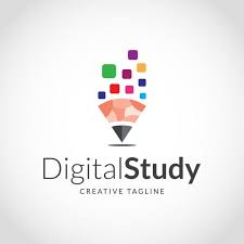 Creative Digital Study Logo Design Education Logo Design Learning Logo Library Logo