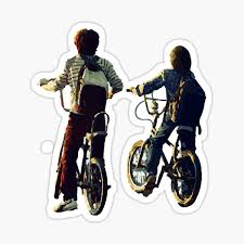 Mike's bike was a huge hit last summer, with its. Stranger Things Bike Stickers Redbubble