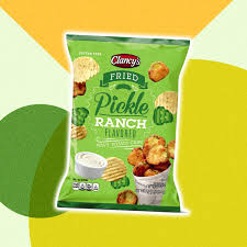 Lay's® wavy original potato chips. Aldi S Fried Pickle Ranch Chips Combine Two Of Your Favorite Flavors In One Tasty Snack Eatingwell
