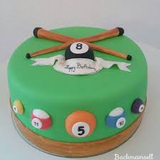 Billiard Torte Pool Table Cake Pool Birthday Cakes Pool Cake