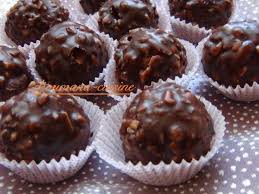 Ferrero Rochet Maison Miam Miam La Cuisine De Djoumana Gateau Sec Au Chocolat Recette Caramel Chocolats Faits Maison