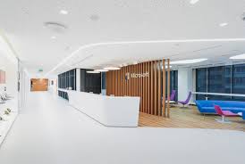 Inside Microsoft S Moscow Technology Center Office Interior Design Office Design Office Reception Design