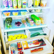 Buy Or Diy Fridge Liners To Clean Up Future Spills With Ease Buyfridge Cleaning Kids Room Refrigerator Liners Fridge Coasters